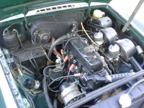 1972 MGB CONVERTIBLE, STEEL BUMPER, 4 CYLINDER, MANUAL TRANSMISSION, US $3,999.00, image 5