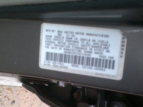 2003 Toyota Corolla Maryland inspected Great on gas mileage, image 16