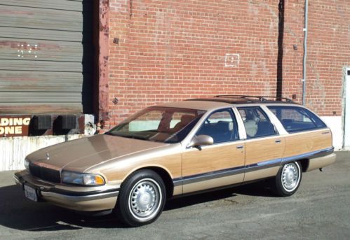 Estate station wagon 2nd owner ca car woody loaded driver 100 pics 92 93 94 96