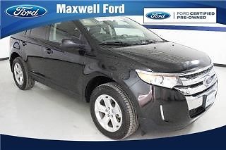 13 ford edge 4 door sel fwd ford certified pre owned