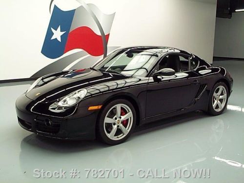 2006 porsche cayman s sport chrono 6-spd leather 9k mi texas direct auto