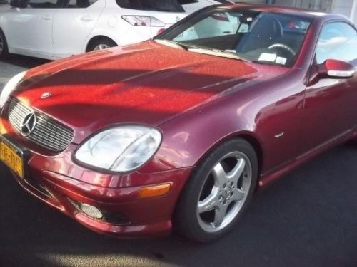 2003 mercedes-benz 3.2l roadster 3.2 l