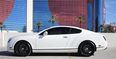 2010 bentley continental gt+speed+mulliner+glacier white+beluga+$219,895.00 msrp