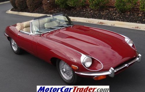 1970 jaguar e-type roadster..stunning, low orig. miles, restored, must see!