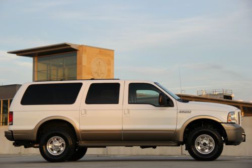 2005 ford excursion eddie bauer turbo diesel 36k actual mile 4x4 no reserve