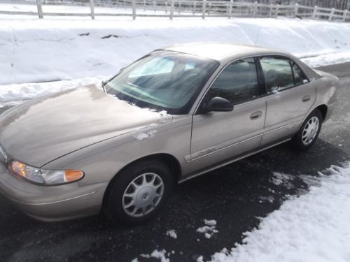 1999 buick century custom sedan 4-door 3.1l low miles!!! no reserve!!! like new!