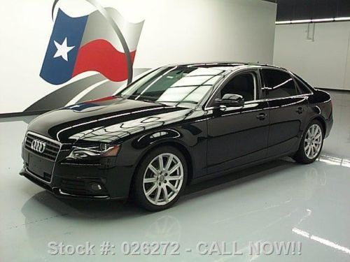 2010 audi a4 2.0t premium plus sunroof nav rear cam 41k texas direct auto