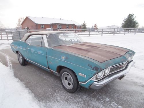 1968 chevrolet chevelle malibu convertible # match