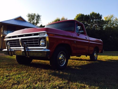 74&#039; ford f-100 short box, rust free, clean