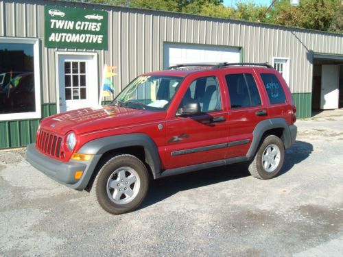 2007 jeep liberty sport sport utility 4-door 3.7l