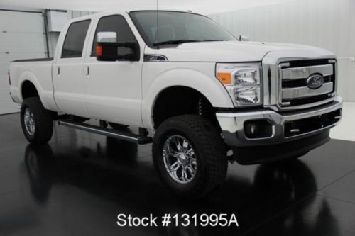 12 lariat crew cab 6.2 v8 17k low miles fox suspension remote start 4x4 lifted