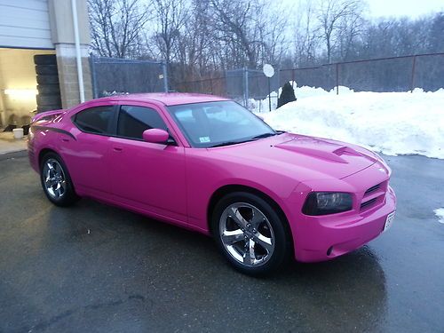 2006 dodge charger base sedan 4-door 2.7l super bee clone, unique collor pink