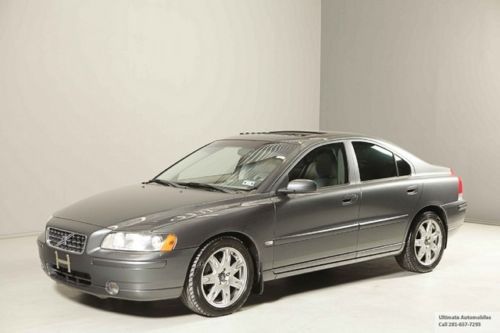 2006 volvo s60 2.5t sunroof leather wood alloys prem sound full service history