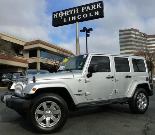 2011 jeep wrangler unlimited sahara 70th anniversary edition 4x4 -sirius,auto,7k