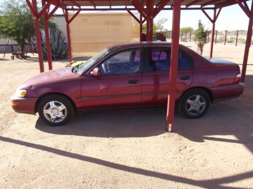 1996 toyota corolla dx sedan 4-door 1.8l