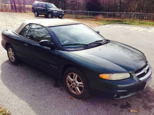 1997 chrysler sebring jx convertible 2-door 2.4l