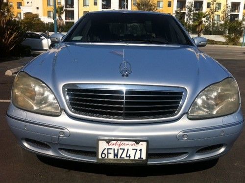 2000 mercedes-benz s430 base sedan 4-door 4.3l