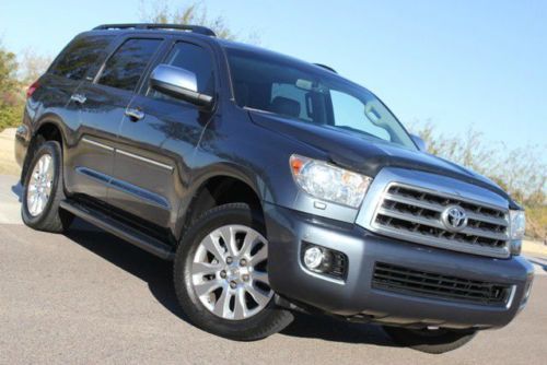 2010 toyota sequoia 4x4 platinum cooled seats tv/dvd nav. loaded!!!