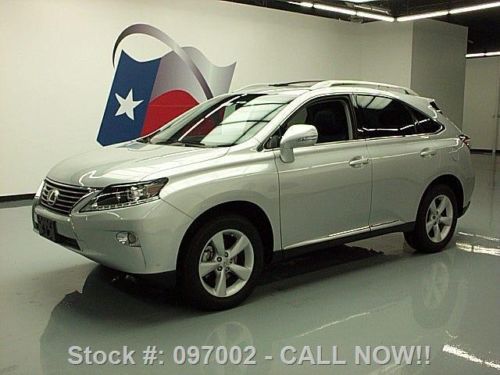 2013 lexus rx350 sunroof nav rear cam dual dvd 7k miles texas direct auto