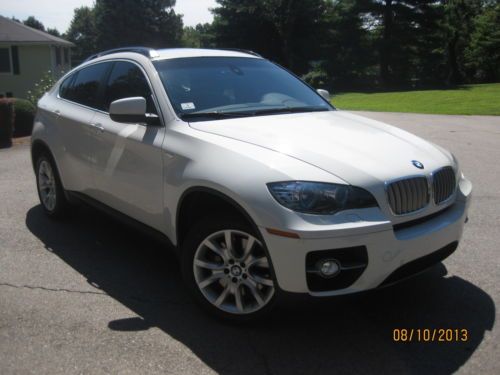 2009 bmw x6 5.0 v8 awd premium sport cold loaded xdrive50i suv certified 4.4l