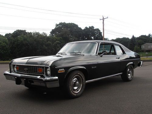 1974 chevrolet nova custom coupe 2-door 5.7l