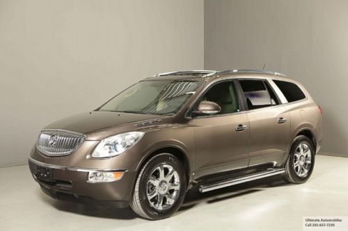 2008 buick enclave cxl 78k low miles nav rear dvd 7 pass htd lthr panoramic pdc