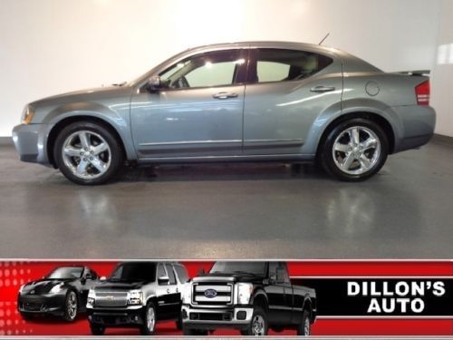 2008 dodge avenger r/t 3.5l mp3 player silver 72,000 miles