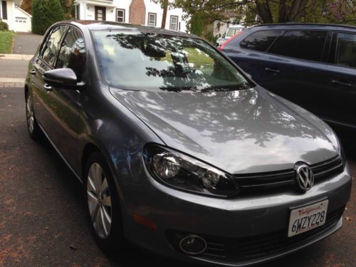 Metallic grey  2012 golf tdi 4-door 17,541 miles