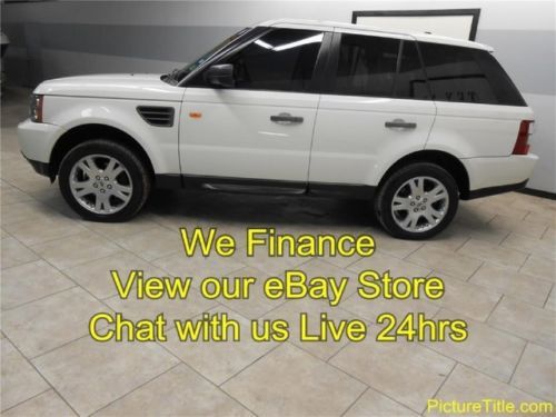 06 range rover sport 4x4 gps navi sunroof leather heated seats finance texas