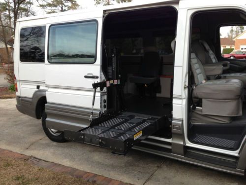 Handicapped mobility 03 dodge sprinter luxury  limo conversion van