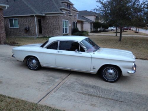 1964 chevy corvair monza 2 door coupe 110 hp, 4 speed, ac
