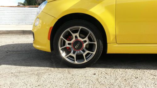 2012 FIAT 500 SPORT YELLOW MANUAL 10K MILES, US $9,500.00, image 11