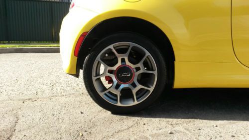 2012 FIAT 500 SPORT YELLOW MANUAL 10K MILES, US $9,500.00, image 13