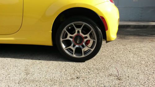 2012 FIAT 500 SPORT YELLOW MANUAL 10K MILES, US $9,500.00, image 14