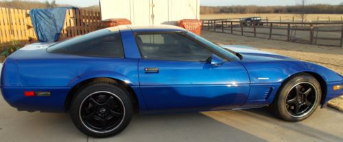 NO RESERVE  1996 Chevrolet Corvette Grand Sport Blk Leather Z51 Suspension, image 2