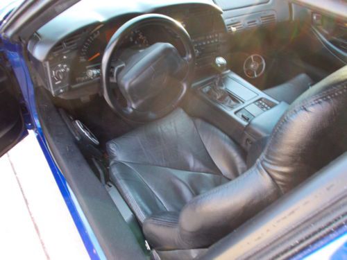 NO RESERVE  1996 Chevrolet Corvette Grand Sport Blk Leather Z51 Suspension, image 6