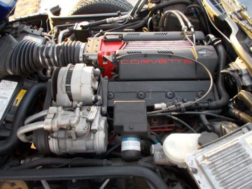 NO RESERVE  1996 Chevrolet Corvette Grand Sport Blk Leather Z51 Suspension, image 12