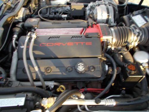 NO RESERVE  1996 Chevrolet Corvette Grand Sport Blk Leather Z51 Suspension, image 14