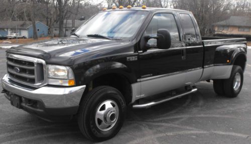 2002 ford f-350 extended cab 4 door lb dually 7.3l powerstroke 4x4 automatic trn