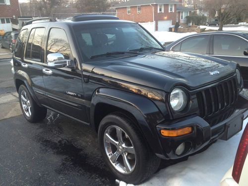 2004 jeep liberty limited sport utility 4-door 3.7l