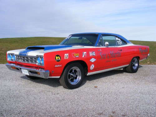 1968 plymoth sox &amp; martin super stock recreation!!! 475hp on pump gas!!!