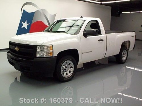 2009 chevy silverado reg 4x4 long bed hard tonneau 71k texas direct auto