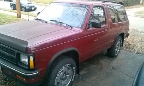 1991 s-10 blazer 2 door 4x4