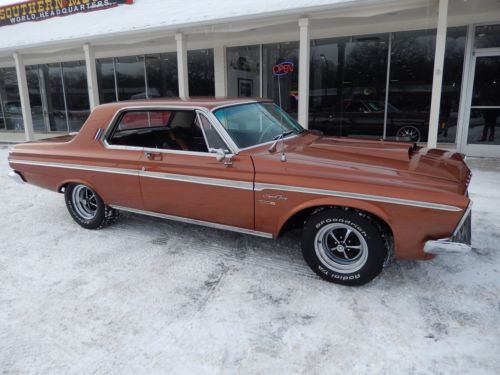 1963 plymouth sport fury golden commando 413 push button magnum 500