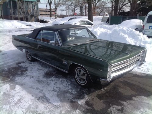 1968 sport fury convertible factory 440