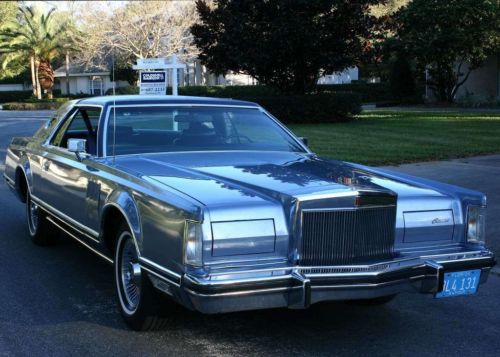 Designer series survivor - 1979 lincoln mark v givenchy coupe-  49k orig mi