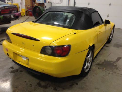 2001 Honda S2000 Base Convertible 2-Door 2.0L, US $5,000.00, image 4