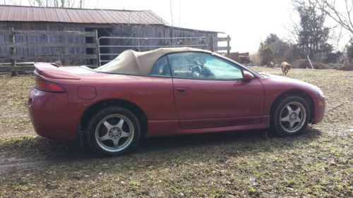 1999 mitsubishi eclipse spyder gst convertible 2-door 2.0l