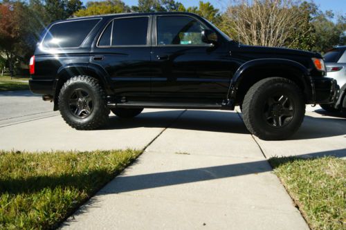 2000 toyota 4runner highlander 4x4 black