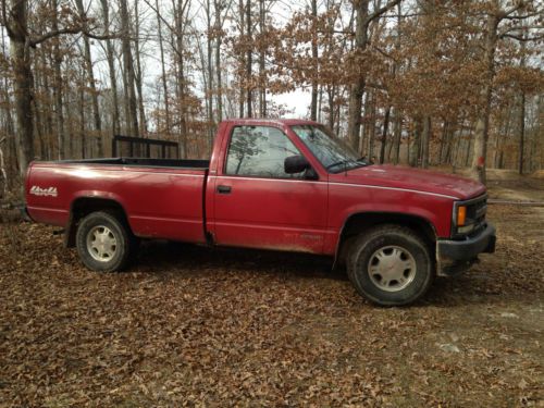 1991 chevrolet k1500 wt standard cab pickup 2-door 5.7l